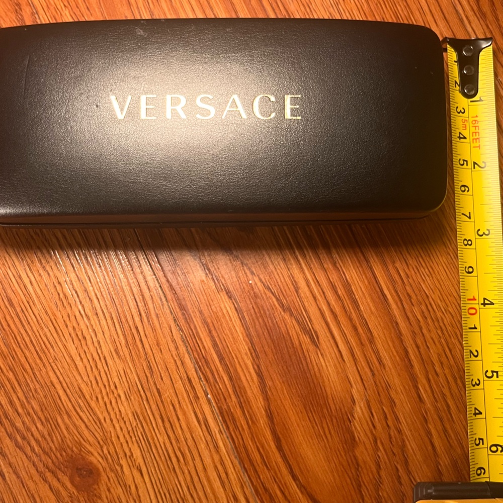 Versace Black and Gold Glasses Case - Picture 6 of 6
